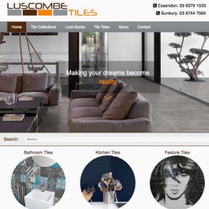 Online Marketing Melbourne | Luscombe Tiles | Essendon Creative